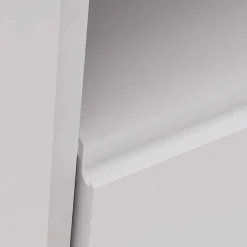 Online Wohnen TV-Board für die Ecke in Weiß & Gold - Patinca