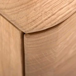 Wohnen Unterschrank für Fernseher aus Eiche Bianco - Bakaras