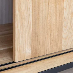 New Wohnen Unterschrank für Fernseher mit Schiebetüren - Fabiella