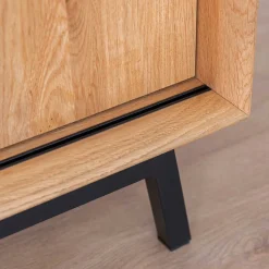 New Wohnen Unterschrank für Fernseher mit Schiebetüren - Fabiella