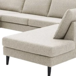 Sale Wohnen U-Sofa Wohnlandschaft in Creme - Bentema