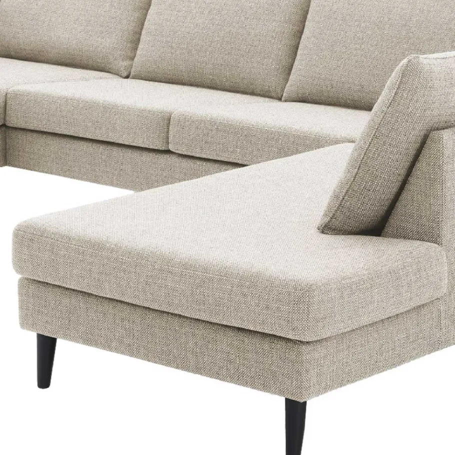 Sale Wohnen U-Sofa Wohnlandschaft in Creme - Bentema
