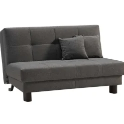 Sale Wohnen Velours Bettcouch in Grau - Daylight