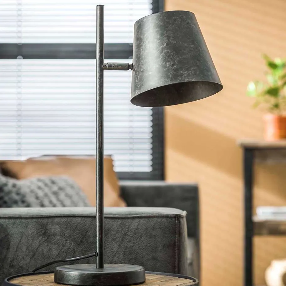 Best Wohnen Verstellbare Tischleuchte mit Metallschirm - Liarisa