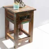 Discount Wohnen Vintage Ablagetisch Dencig mit Schublade