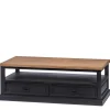 Hot Wohnen Vintage Couchtisch mit Schubladen & Ablage - Niovan