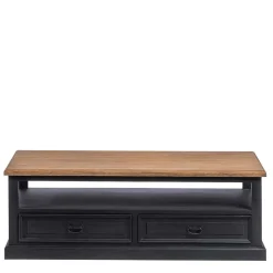 Hot Wohnen Vintage Couchtisch mit Schubladen & Ablage - Niovan