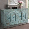 Discount Wohnen Vintage Design Anrichte in Türkis - Canopuss
