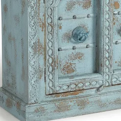 Discount Wohnen Vintage Design Anrichte in Türkis - Canopuss