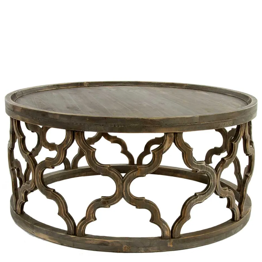 Sale Wohnen Vintage Design Couchtisch aus Tanne Massivholz - Lenala