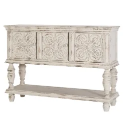 Wohnen Vintage Design Konsolentisch mit drei Türen - Perolyn