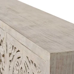 Hot Wohnen Vintage Design Sideboard in Holz White Wash - Fudorus