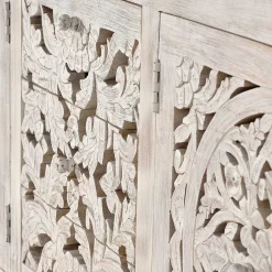 Hot Wohnen Vintage Design Sideboard in Holz White Wash - Fudorus