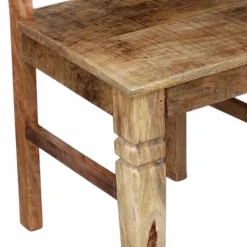 Online Wohnen Vintage Holzstuhl Set Indri rustikaler Charme (2er Set)