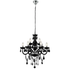 Sale Wohnen Vintage Style Kronleuchter in Schwarz - Brosias