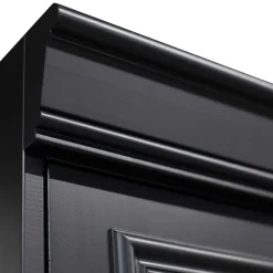 Sale Wohnen Vintage Vitrinenschrank in Schwarz - Graddos