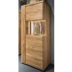 Hot Wohnen Vitrine aus Wildeiche geölt - Slaraduva