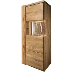 Hot Wohnen Vitrine aus Wildeiche geölt - Slaraduva