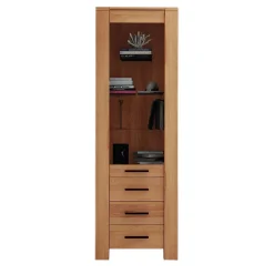 Online Wohnen Vitrine Mosniak aus Kernbuche Massivholz