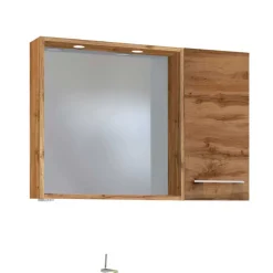Hot Wohnen Wand Badmöbel-Set in Holz - Userina I (dreiteilig)