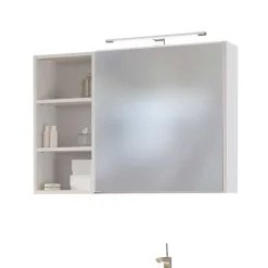 Clearance Wohnen Wand Waschbeckenschrank Set 90cm - Enwicos (dreiteilig)