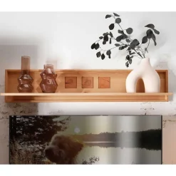Online Wohnen Wandboard aus geöltem Kernbuche Massivholz - Sarosca