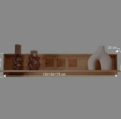 Online Wohnen Wandboard aus geöltem Kernbuche Massivholz - Sarosca