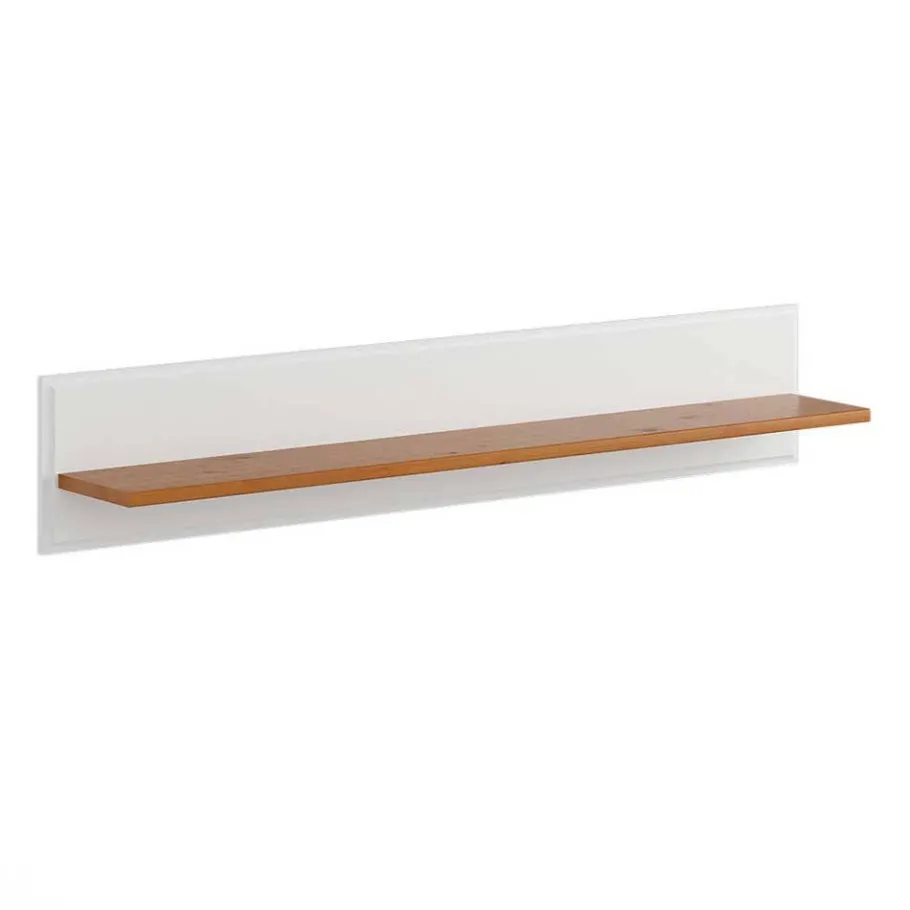New Wohnen Wandboard in Weiß und Kiefer - Varicano