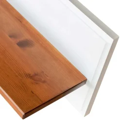 New Wohnen Wandboard in Weiß und Kiefer - Varicano