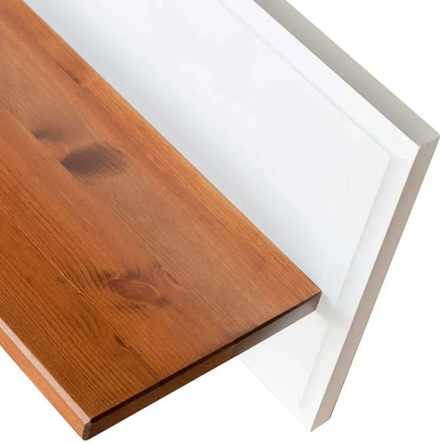 New Wohnen Wandboard in Weiß und Kiefer - Varicano