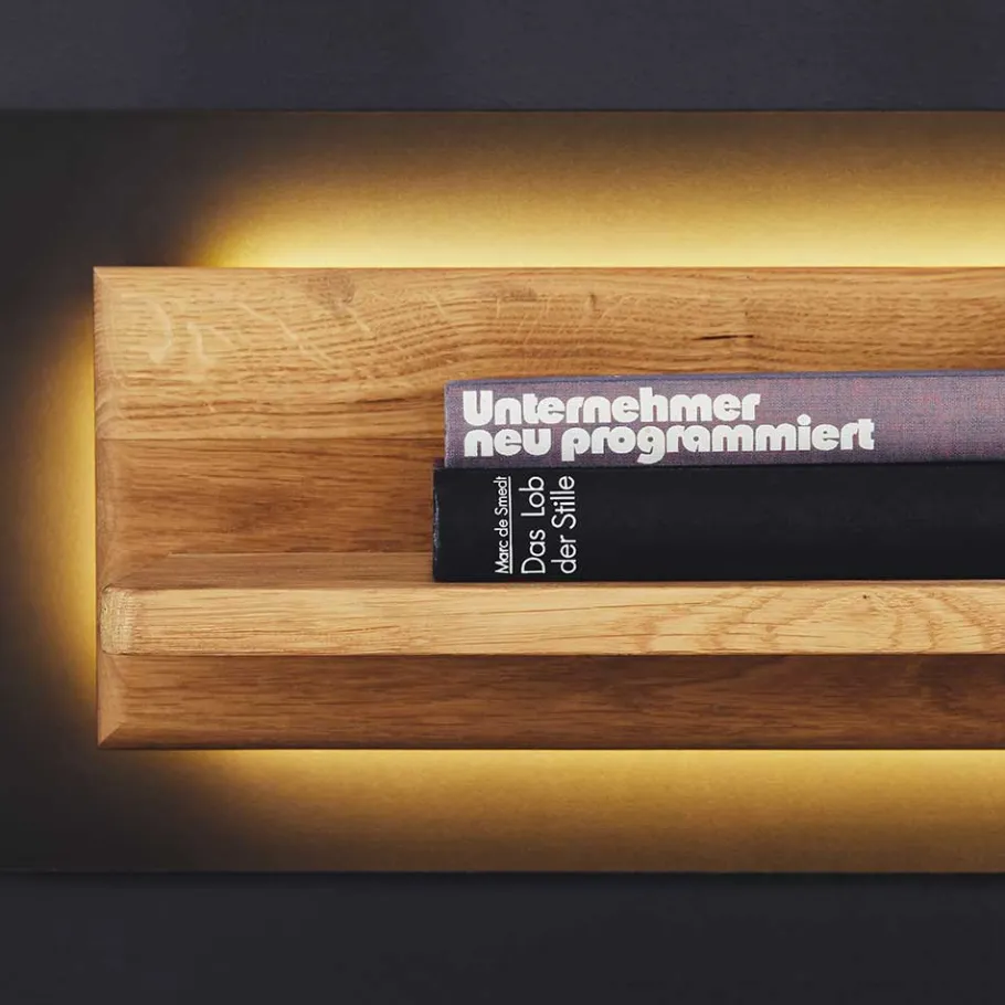 Best Wohnen Wandboard in Wildeiche & Anthrazit - Flacona