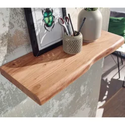 Online Wohnen Wandboard mit Naturkante in 6 Breiten - Elmin