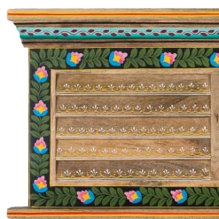 Best Wohnen Wandgarderobe handbemalt - Vareza