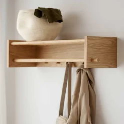 Discount Wohnen Wandgarderobe im modernen Scandi Chic - Pastranac