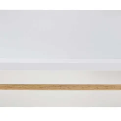 Wohnen Wandgarderobe mit Ablageboden & Holzstange - Catia