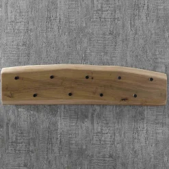 Outlet Wohnen Wandgarderobe mit neun Kleiderhaken - Varabera