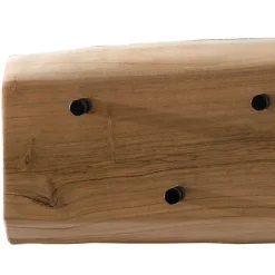 Outlet Wohnen Wandgarderobe mit neun Kleiderhaken - Varabera