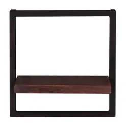 Clearance Wohnen Wandhängeregal aus Recyclingholz Teak - Solapura