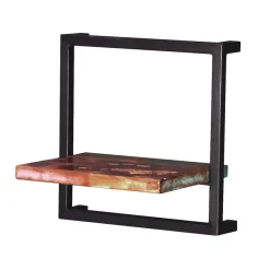 Sale Wohnen Wandregal aus Recyclingholz & Metall - Jamaica