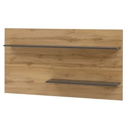 Wohnen Wandregal mit Rückwand ohne Seitenwände - Ahilav