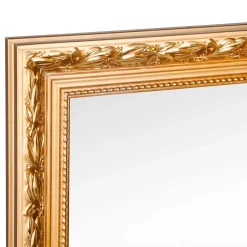 Discount Wohnen Wandspiegel in Gold Vintage Design - Viola