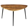 Wohnen Wankelform Couchtisch 80x47x80 cm - Evradon