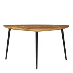 Wohnen Wankelform Couchtisch 80x47x80 cm - Evradon