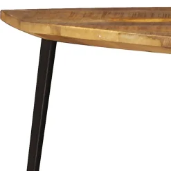 Wohnen Wankelform Couchtisch 80x47x80 cm - Evradon