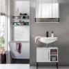 Clearance Wohnen Waschbeckenschrank mit Spiegelschrank Set - Ismilav (zweiteilig)
