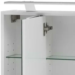 Clearance Wohnen Waschbeckenschrank mit Spiegelschrank Set - Ismilav (zweiteilig)
