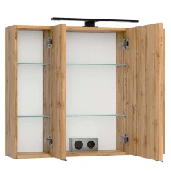 Clearance Wohnen Waschkonsole & Spiegelschrank & Unterschrank - Crystoga II (dreiteilig)