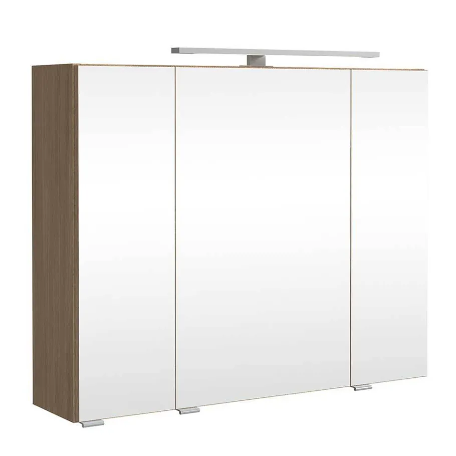 New Wohnen Waschkonsole und Spiegelschrank Set - Vibulam (zweiteilig)
