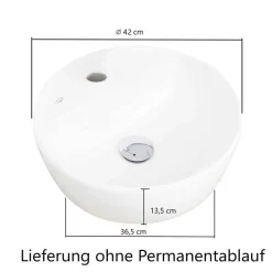 New Wohnen Waschkonsole und Spiegelschrank Set - Vibulam (zweiteilig)