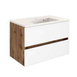 Sale Wohnen Waschplatz & Hochschrank fürs Bad - Maklesa (dreiteilig)